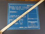Blueprint PRR Decalcomania Towel Disposal Notices 457165