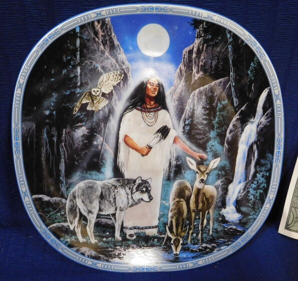 Plate Visions of the Sacred The Medicine Woman by Diana Stanley p0073
