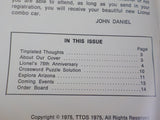 TTOS Bulletin Vol 10 #4 1975 April Toy Train Operating Society Automatic Coupler