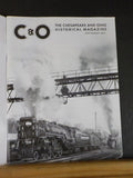 Chesapeake and Ohio Historical Magazine 2013 July August Summer  Plate glas