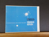 Chesapeake and Ohio Railway Financial Summary 1960 & Supplement C&O Equipment mi