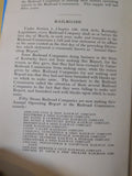 Annual Report Kentucky 1920-1921 Railroad Commission HArd Cover