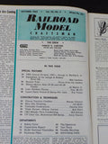 Railroad Model Craftsman Magazine 1963 October GP-35 DD-35 plans & data UP Chair