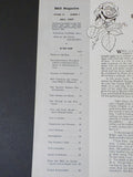 Baltimore & Ohio Employee Magazine 1957 July B&O RR pyrotechnics that spell prog