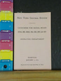 New York Central System catechism for signal rules Jan 1 1951