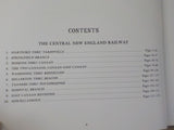 Central New Engand Railway Story Vol III Places ‘N Things by R.W. Nimke   SIGNED