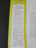 Pennsy Employee Magazine, The 1953 January Damaged See photos