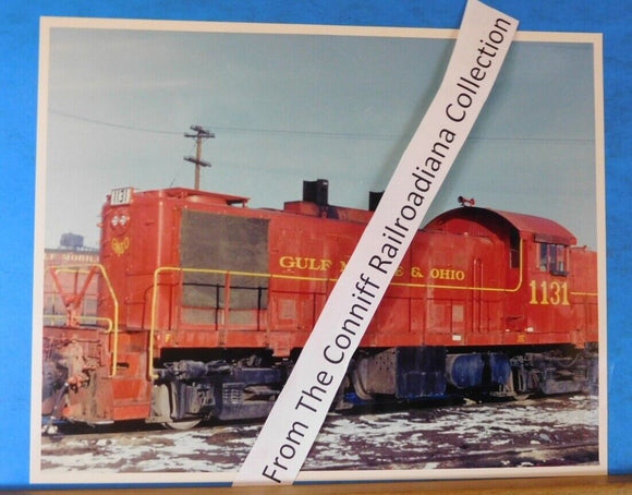 Photo Gulf Mobile & Ohio Locomotive #1131 8X10 Color GM&O