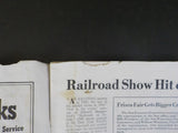 Railway Employees Journal 1940 August NY Fair Railroad Santa Fe