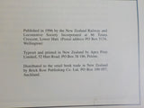 New Zealand Railways Freight Rolling Stock Plan Book Volume 1 by Fred Lee SoftCo