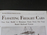 Lionel Magazine 1936 March April Floating freight cars Building Locos