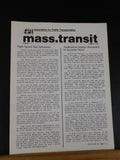 Mass Transit Magazine #15 1990 Summer High Speed Rail Advances