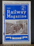 Railway Magazine 1950 February Sapperton Tunnel, Western Region Rolling Stock fo