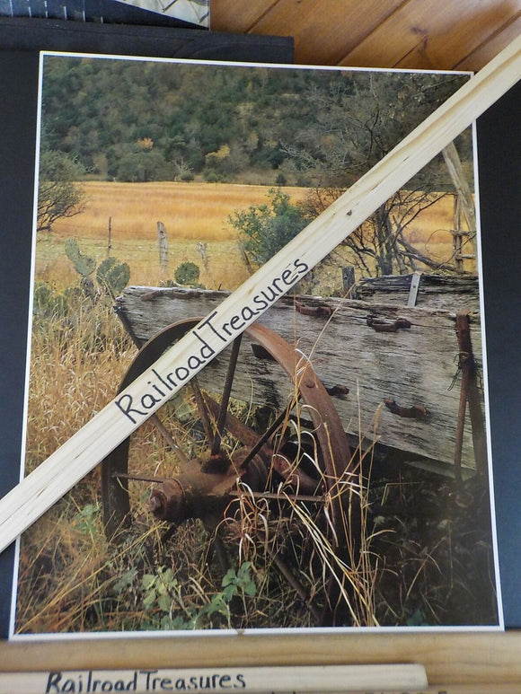 Print Rustic Ranch Wagon, A Symbol of the Southwest Print No. 149