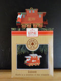 Hallmark Keepsake Ornament Christmas Claus & Co RR Set of 4 1991