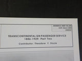 Great Northern Goat Reference Sheet #280 March 2000 Transcontinental passenger s
