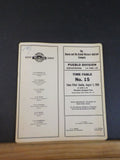 Denver & Rio Grande Western Pueblo Division Sub-divisions 1-A and 1-B 1958 Augus