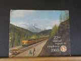 Great Northern Railway Annual Report 1960 22nd annual report to employees