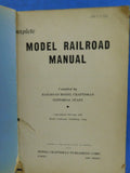 Model Railroad Manual 1949 edition  Railroad Model Craftsman Staff