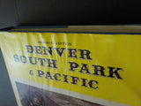 Denver South Park & Pacific Memorial Edition By Poor     with Dust jacket & MAPS