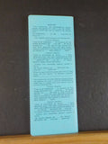 Southern Pacific Employee Timetable #12 Tucson Division 1981 October 25