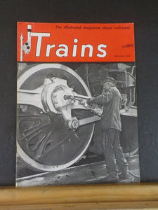 Trains Magazine 1948 November Twilight on the Midland Terminall INDEX