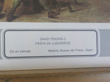 Renaissance Lithographic Print David Teniers II Fiesta De Lugarenos