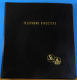 C&O B&O Railroad Telephone Binder 1973 3 Ring Binder Merchandise manual