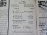 Railroad Model Craftsman Magazine 1968 January RMC Harbor Skyscraper dormitory c