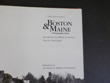 Boston & Maine A photographic Essay Philip Ross Hastings with dust jacket   B&M