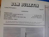 B&M Bulletin Vol 7 #1 1977 Fall Diesel Roster Dining Cars Steel Era Georgetown M