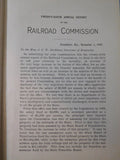 Annual Report Kentucky 1905 Hard Cover Railroad Commission