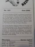 Great Northern Goat #123 2005 June #123 REf Sheet 328, 329 MP 31 Hannah Line Mai