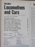 Railway Locomotives and Cars 1966 September N&W Spot truck rebuilds B&O cuts whe