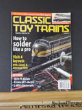 Classic Toy Trains 2002 Feb Tinplate stations Soldering electrical connections