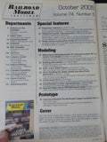 Railroad Model Craftsman Magazine 2005 October Rolling stock maintenance Gn15 ki