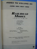 Railroad Model Craftsman Magazine Bound Volume 30 1961-1962 Bound Volume