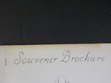 Souvenir Brochure New York Car Riders Association Inspection trip 1940