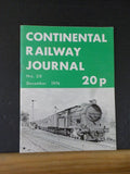 Continental Railway Journal #20 December 1974 Oil Palm Estate Railways of Sumatr