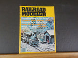 Railroad Modeler 1977 April Pile driver Hand car shed INDEX     Slightly rippled