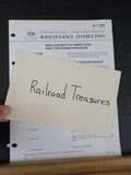 EMD Maintenance Instructions MI 1707 Rev C New locomotive inspection and tighten