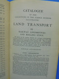 Land Transport III Railway Locomotives & Rolling stock part 2 descriptive catalo