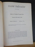 Model Railroader Magazine Bound Volume 22 January-December 1955