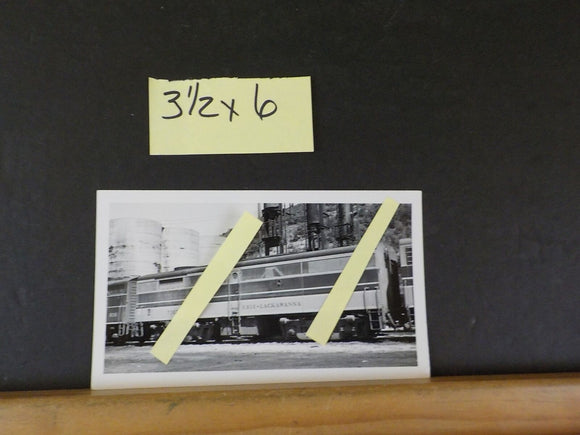 Photo Erie Lackawanna Car #7362 3.5 X 6 Black & White
