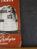 Burlington Route System Public Timetable 1958 May-October