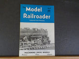 Model Railroader Magazine 1945 April Machining Drive wheels       3 hole punched