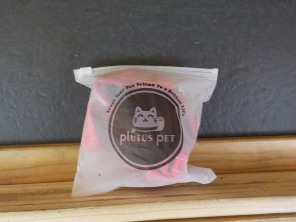 Plutus Pet Adjustable Harness Size M For Cas & dogs  Red