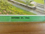 Southern Railway System public timetable 1963 October 27