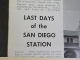Wheel Clicks 1973 October Pacific Railroad Society Last Days of the San Diego St
