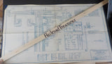 Blueprint PRR Passenger Cars Multiple Unit Equip Motorman Compartment 436267